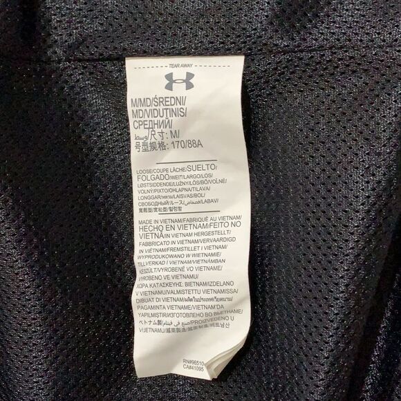 Under Armour Outside Looking In Men Zip up Jacket Size Medium - Picture 4 of 9